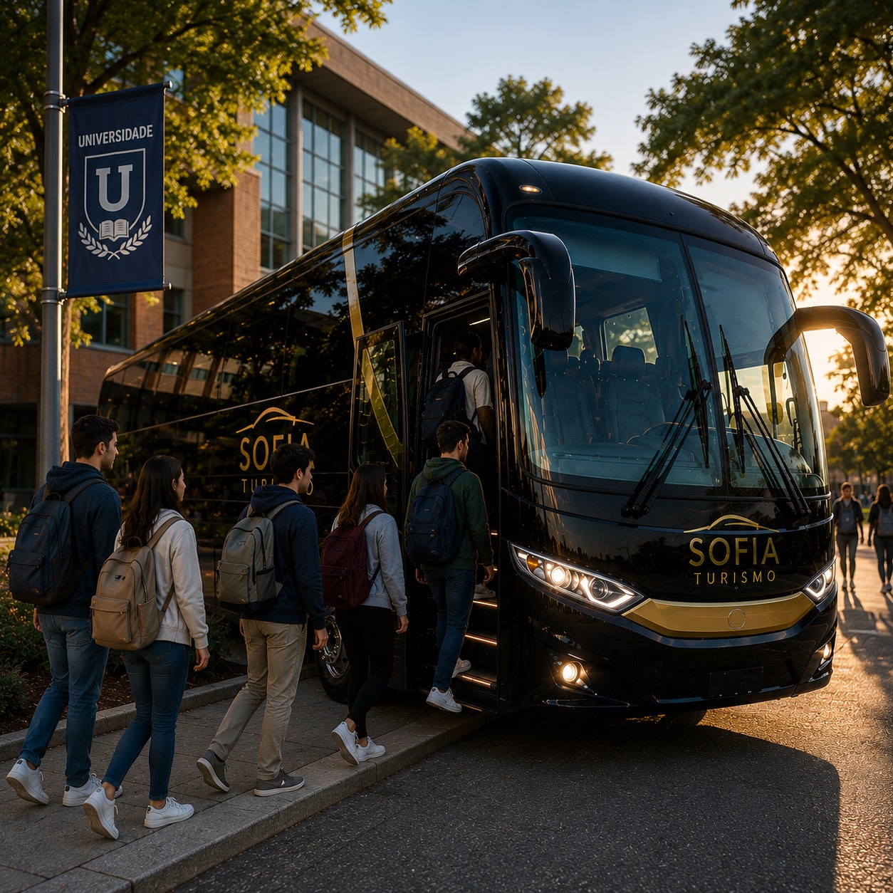 Transporte para feiras e excursões